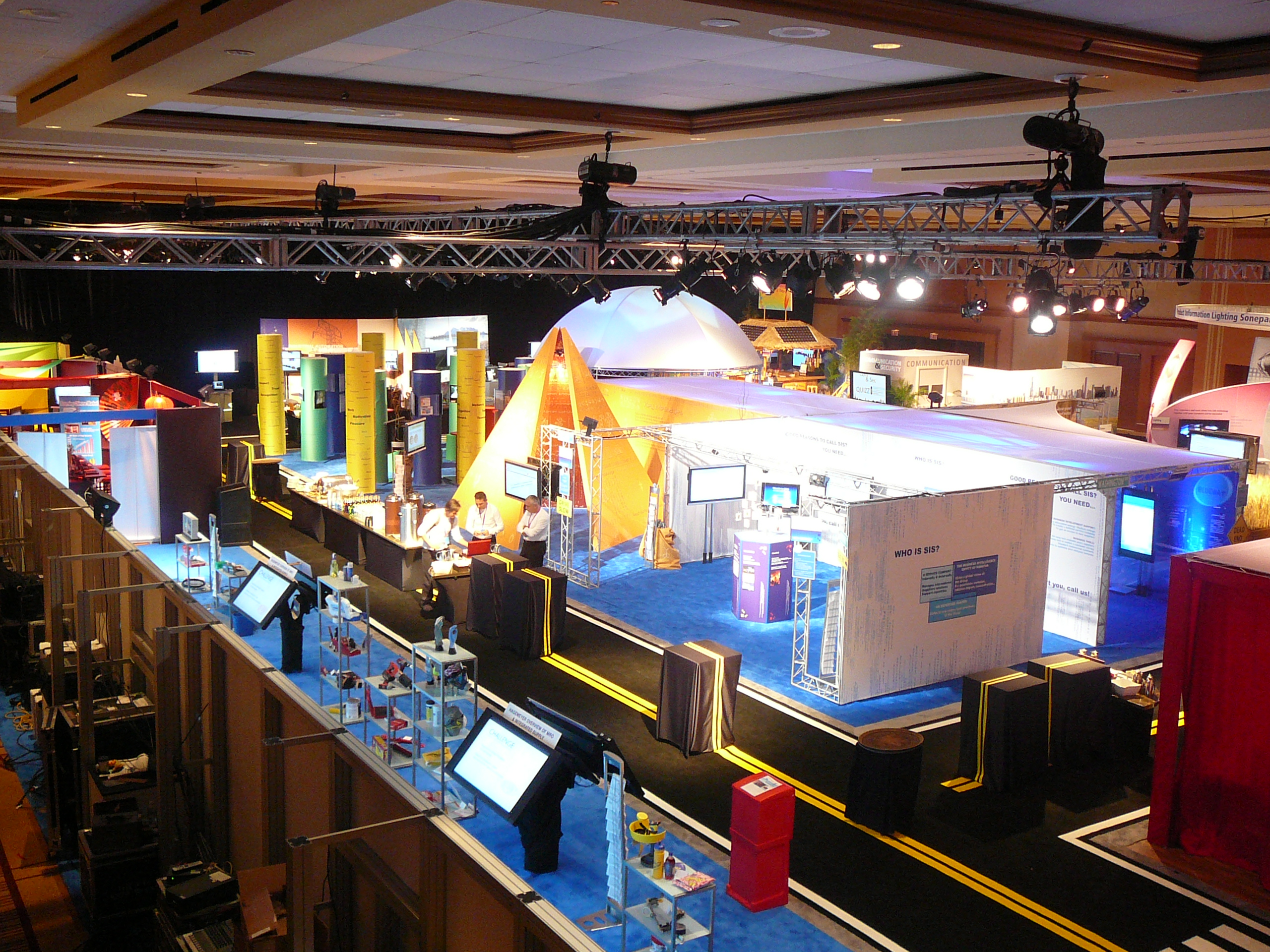 Sonepar branded corporate event environment
