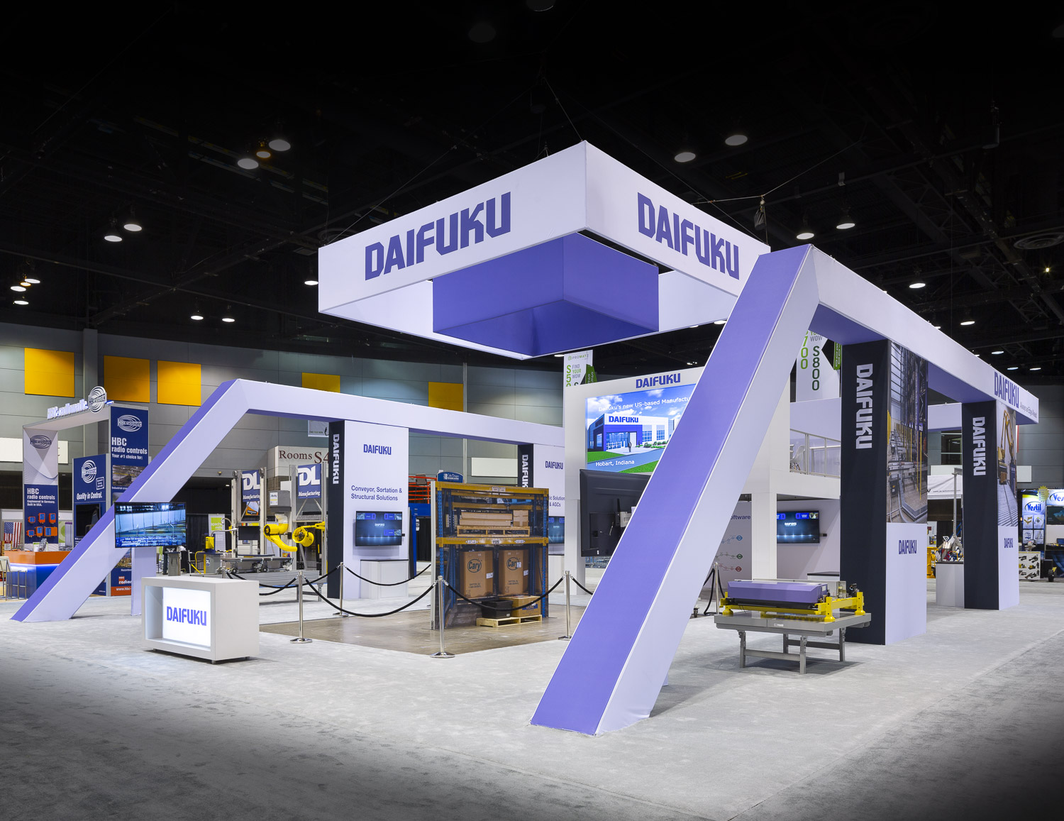 Daifuku modular island exhibit at ProMat