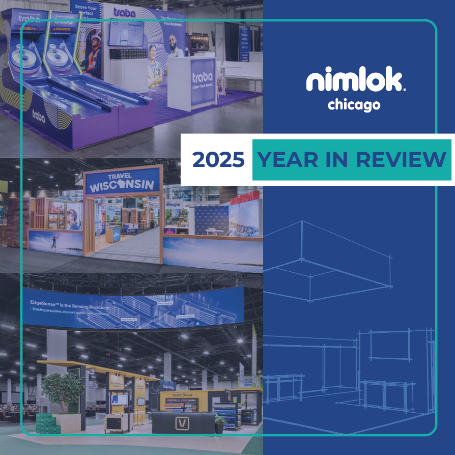 Nimlok Chicago social media post, our company 2025 year in review