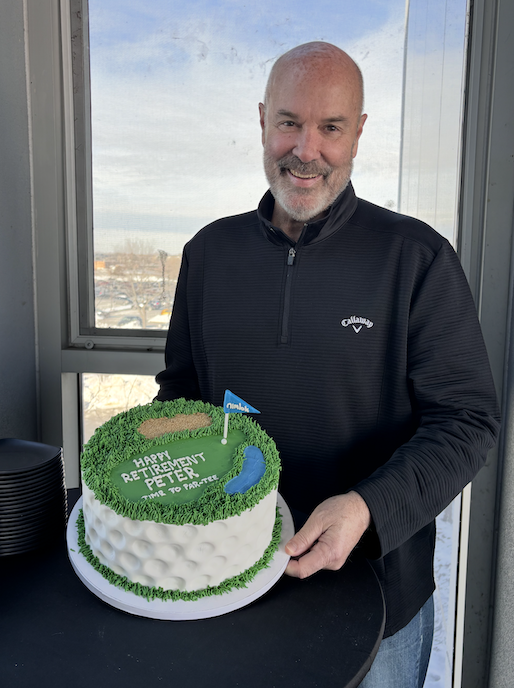 Nimlok Chicago social media post, valued team member retirement party