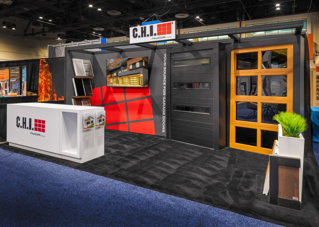CHI Overhead Doors Booth Photography