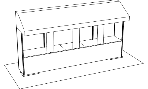 Cooper's Hawk_Line Drawing