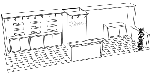 Glico Inline_Line Drawing